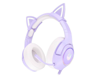 I-ONIK Słuchawki gamingowe Onikuma K9 RGB kocie uszka USB fioletowe (przewodowe) ON-K9_CAT/PE - 1269105 - zdjęcie 3